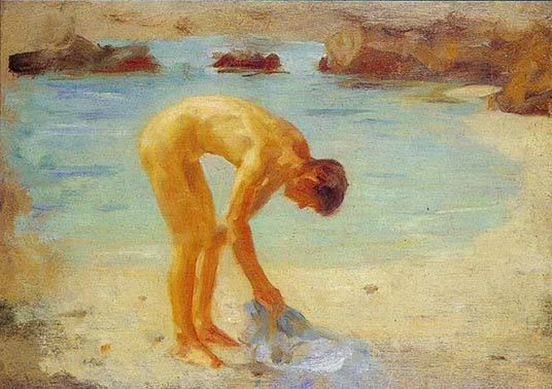 Studio di figura per Acquamarina